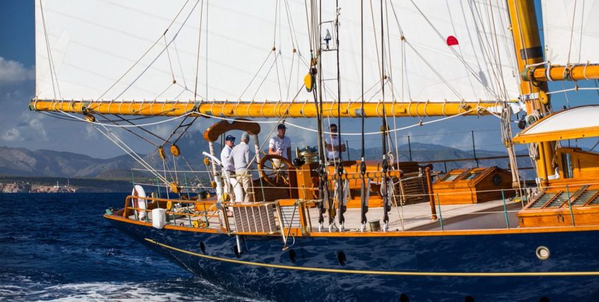 SHENANDOAH OF SARK | 1902 54.35m (178ft 4in) Classic Schooner Steel Sail Yacht from American shipyard Townsend-Downey