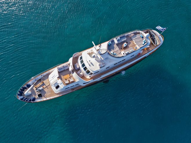 SOUNION II | 1969 31.62m (103′9″) Classic Steel Luxury Motor Yacht from Italian shipyard Benetti