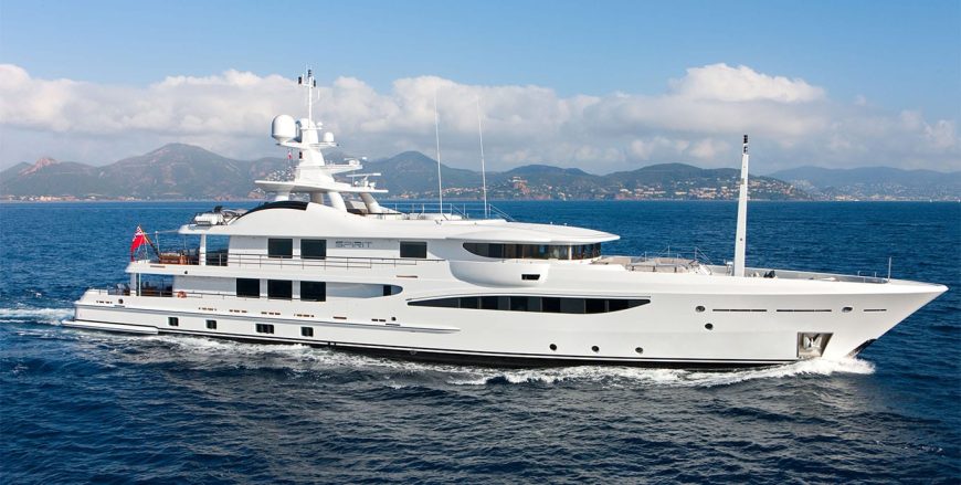 SPIRIT | 2011 54.3m (178ft 2in) Luxury Steel Motor Yacht from Dutch shipyard AMELS