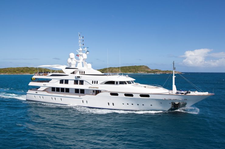 STARFIRE | 1998 54m (177′ 2″) Luxury Steel Motor Yacht from Italian shipyard Benetti