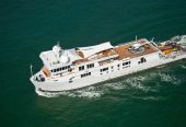 SURI | 1978 63.4m (208′) Luxury Tri-Deck Explorer Motor Yacht from American shipyard Halter Marine