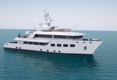 TACANUYA | 1992 56.1m (184′1″) Luxury Tri-Deck Aluminium Motor Yacht from American shipyard SWIFTSHIPS