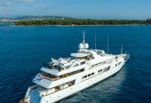 TACANUYA | 1992 56.1m (184′1″) Luxury Tri-Deck Aluminium Motor Yacht from American shipyard SWIFTSHIPS