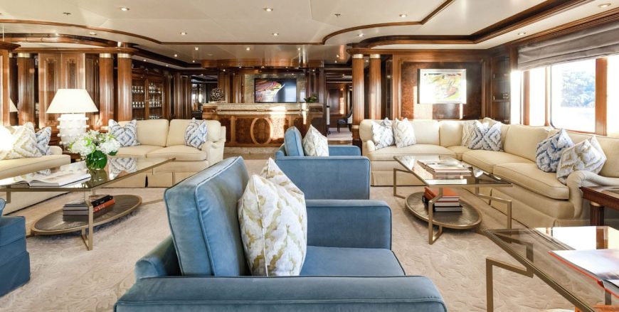 TITANIA | 2006 73m (239′ 6″) Luxury Quad-Level Steel Motor Yacht from German shipyard Lürssen