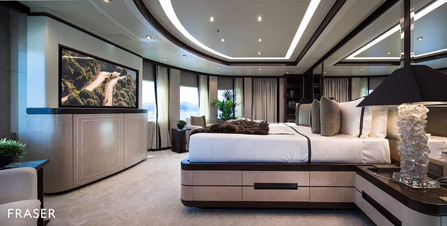 TRIUMPH | 2021 65.4m (214’7″) Luxury Quad-Deck Steel Motor Yacht from Italian shipyard BENETTI