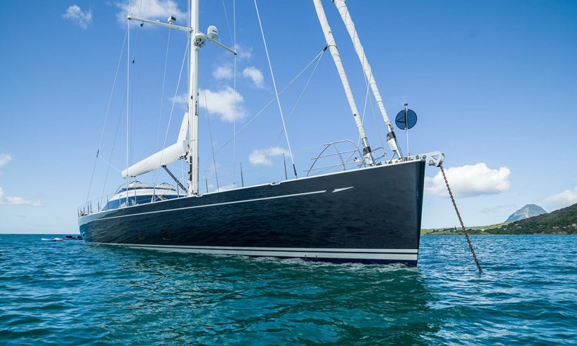 TWILIGHT | 2013 38.14m (125′2″) Ed Dubois design Luxury Flybridge Sloop Sail Yacht from British shipyard OYSTER