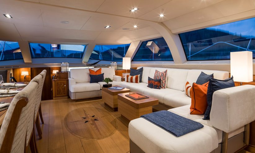 TWILIGHT | 2013 38.14m (125′2″) Ed Dubois design Luxury Flybridge Sloop Sail Yacht from British shipyard OYSTER