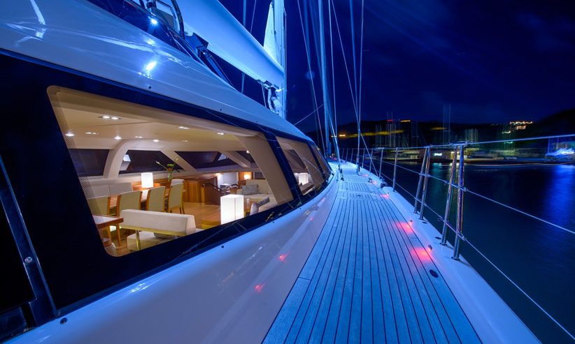 TWILIGHT | 2013 38.14m (125′2″) Ed Dubois design Luxury Flybridge Sloop Sail Yacht from British shipyard OYSTER