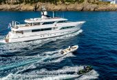 UNEXPECTED | 2001 37.69m (123′ 8″) Tri-Deck Aluminium Explorer Motor Yacht from Dutch shipyard HEESEN