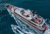 VIBRANCE | 2004 49.3m (161′9″) Luxury Tri-Deck Steel Motor Yacht from Dutch shipyard AMELS