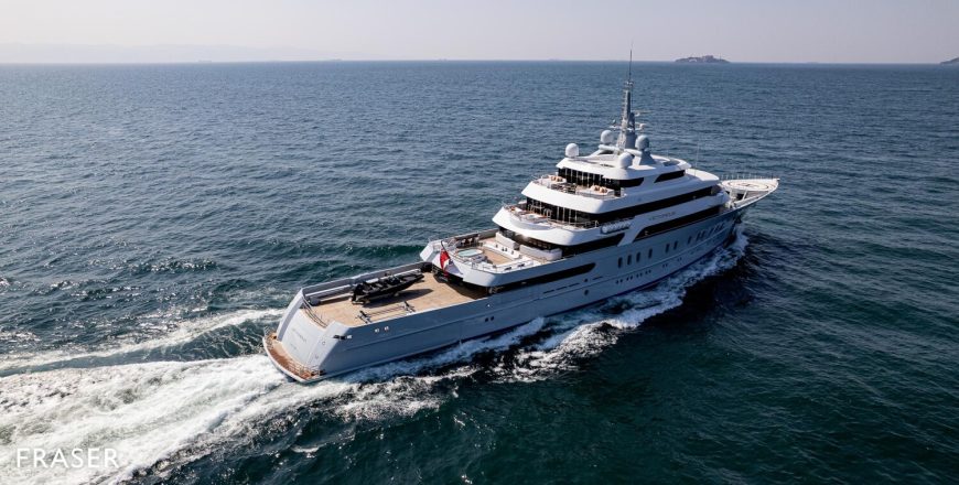 VICTORIOUS | 2021 85.01m (278′ 11″) Luxury Steel Explorer Motor Yacht from Turkish shipyard AKYACHT