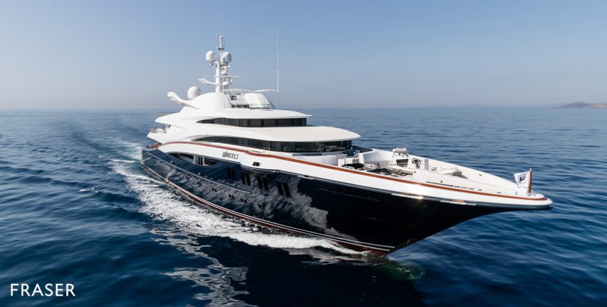 WHEELS | 2008 75.5m (247′8″) Luxury Tri-Deck Steel Motor Yacht from Dutch shipyard OCEANCO