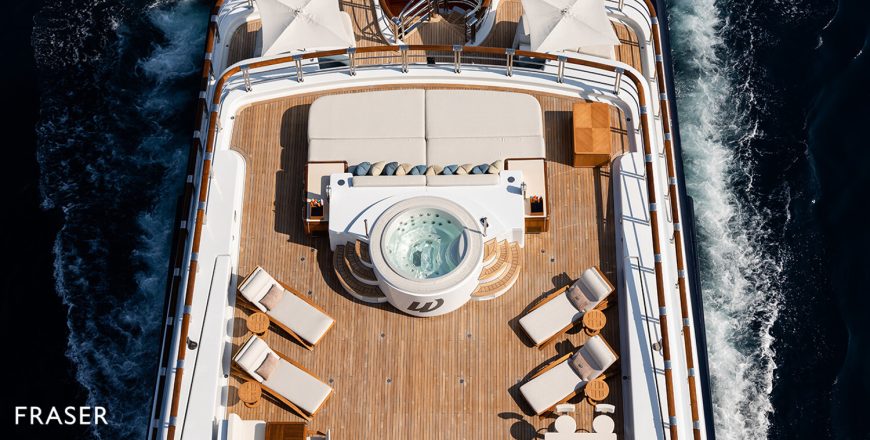 WHEELS | 2008 75.5m (247′8″) Luxury Tri-Deck Steel Motor Yacht from Dutch shipyard OCEANCO