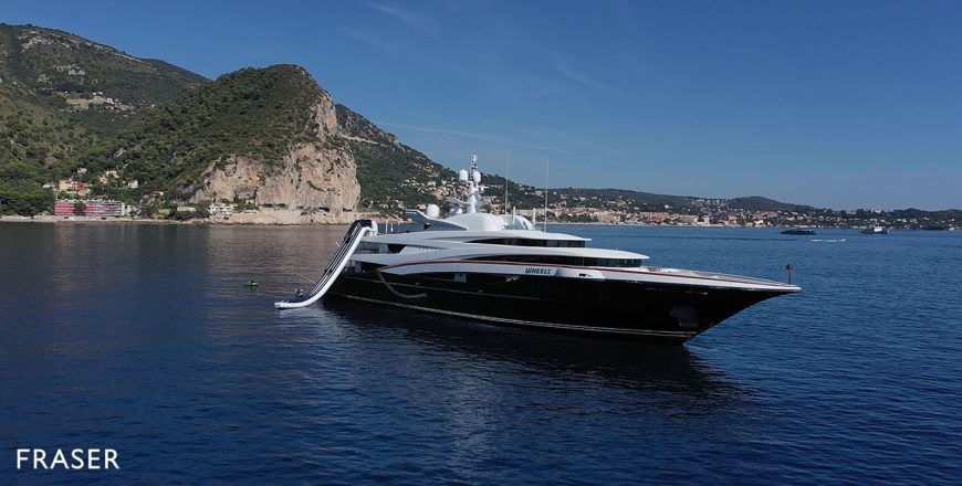 WHEELS | 2008 75.5m (247′8″) Luxury Tri-Deck Steel Motor Yacht from Dutch shipyard OCEANCO