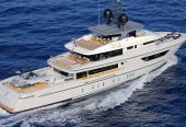 X | 2016 42.78m (140′4″) Luxury Steel Explorer Motor Yacht from Italian shipyard SANLORENZO