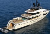 X | 2016 42.78m (140′4″) Luxury Steel Explorer Motor Yacht from Italian shipyard SANLORENZO