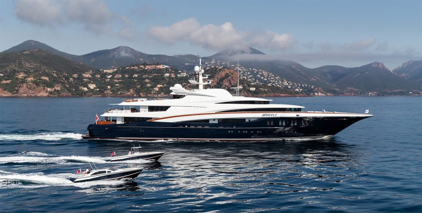 WHEELS | 2008 247ft (76m) Luxury Tri-Deck Steel Motor Yacht Built by Dutch Shipyard Oceanco