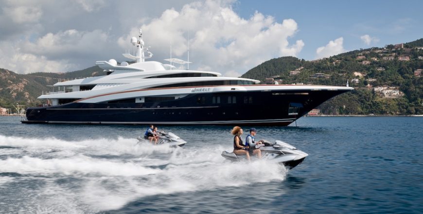 WHEELS | 2008 247ft (76m) Luxury Tri-Deck Steel Motor Yacht Built by Dutch Shipyard Oceanco