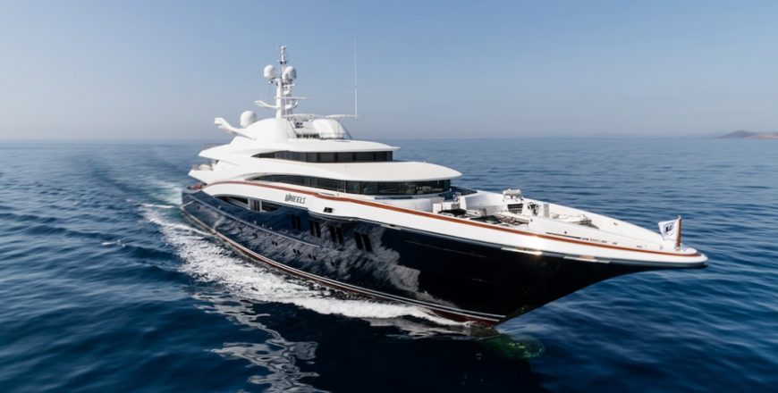 WHEELS | 2008 247ft (76m) Luxury Tri-Deck Steel Motor Yacht Built by Dutch Shipyard Oceanco