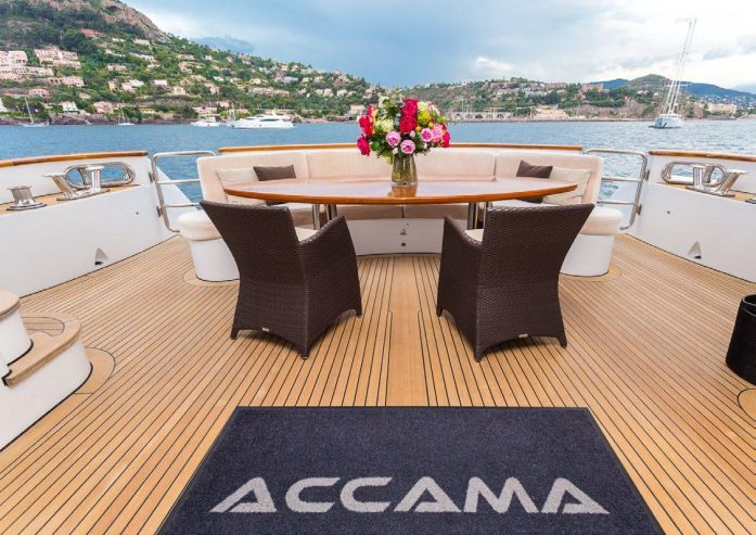 ACCAMA | 2000 34.95m (114’8″) Tri-Deck Luxury Motor Yacht from renowned Italian shipyard BENETTI