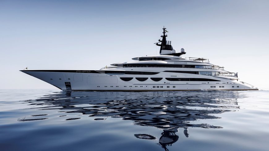 AHPO | 2021 115.1m (377.5ft) Luxury Motor Yacht built by German shipyard Lürssen