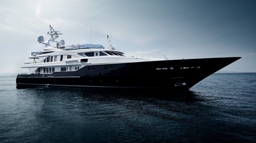 ALEXANDRA | 2002 49.95m (163′ 11″) Luxury Steel Motor Yacht from legendary Italian shipyard BENETTI