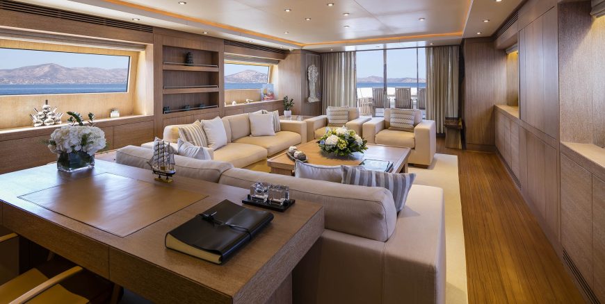 ALEXIA AV | 2005 110’ (33.53m ) Luxury Flybridge Motor Yacht from Italian shipyard Cantieri di Pisa