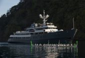 AQUA BLU | 1968 60.4m (198′ 2″) Former Naval Explorer Steel Luxury Motor Yacht (ex HMS Beagle) from British shipyard Brooke Marine