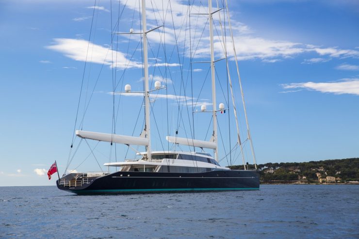 AQUIJO | 2016 86m (282′ 2″) Largest high-performance ketch sailing yacht in the world created as a joint project by Dutch shipyards Oceanco & Vitters