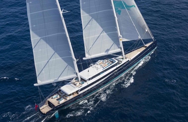 AQUIJO | 2016 86m (282′ 2″) Largest high-performance ketch sailing yacht in the world created as a joint project by Dutch shipyards Oceanco & Vitters