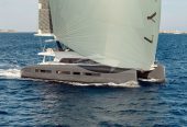 BABAC | 2018 23.28m (77ft) Luxury Catamaran Motor Sail Yacht from French shipyard LAGOON