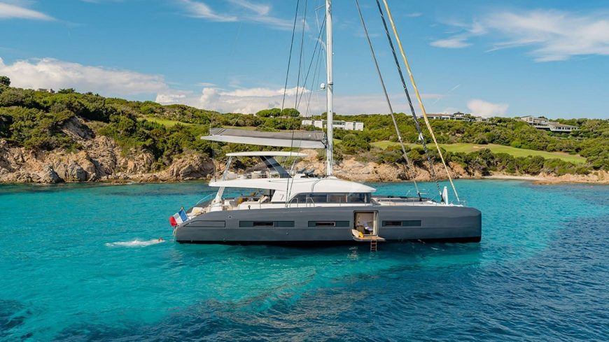 BABAC | 2018 23.28m (77ft) Luxury Catamaran Motor Sail Yacht from French shipyard LAGOON