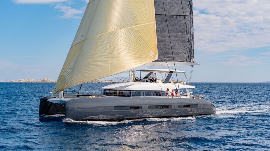 BABAC | 2018 23.28m (77ft) Luxury Catamaran Motor Sail Yacht from French shipyard LAGOON