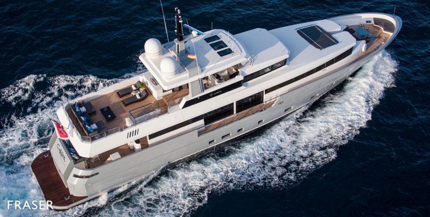 CINQUANTA-50 | 2014 35.5m (116′6″) Luxury Steel Motor Yacht from Italian shipyard ADMIRAL