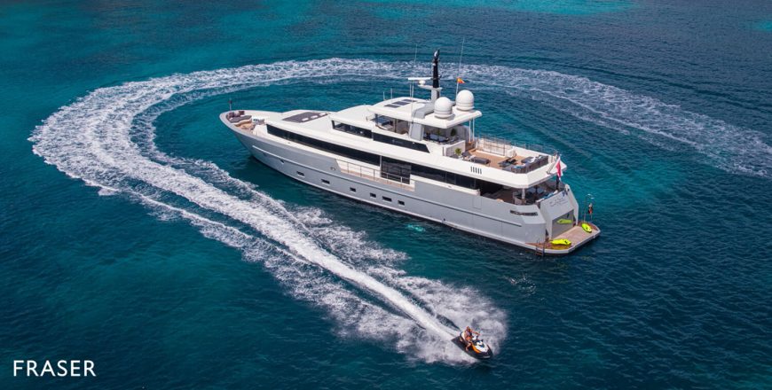 CINQUANTA-50 | 2014 35.5m (116′6″) Luxury Steel Motor Yacht from Italian shipyard ADMIRAL