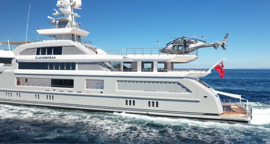 CLOUDBREAK | 2016 75m (247ft) Steel Explorer Luxury Motor Yacht from legendary German shipyard Abeking & Rasmussen