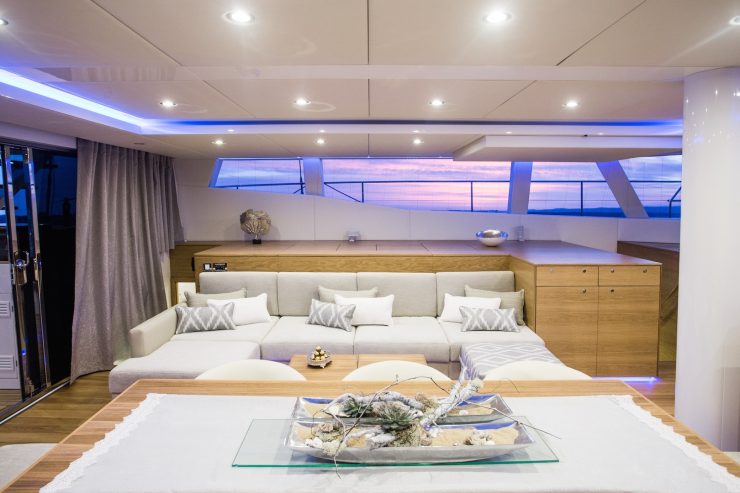 DIANA | 2017 22.40m (73’6″ft) Luxury Catamaran Sailing Yacht from Sunreef Yachts