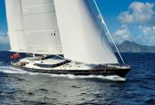 DRUMBEAT | 2002 53m (173′ 11″) Dubois design Classic Style Flybridge Ketch Sail Yacht from NZ shipyard ALLOY