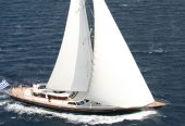 GITANA | 1989 118’ (35.97m) Classic Luxury Aluminium Sail Yacht from renowned Italian shipyard PERINI NAVI