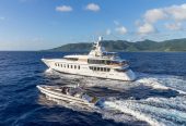 GLADIATOR | 2010 44.65m (146′ 6″) Luxury Steel Motor Yacht from renowned Dutch shipyard FEADSHIP