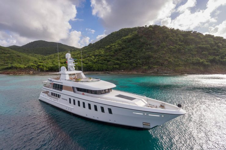 GLADIATOR | 2010 44.65m (146′ 6″) Luxury Steel Motor Yacht from renowned Dutch shipyard FEADSHIP