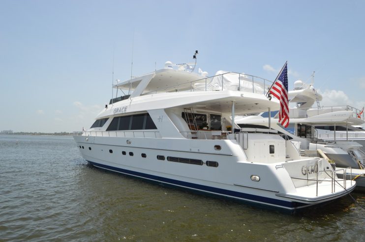 Grace | 2002 82ft (25m) Luxury Motor Yacht built by US shipyard Hargrave Custom Yachts