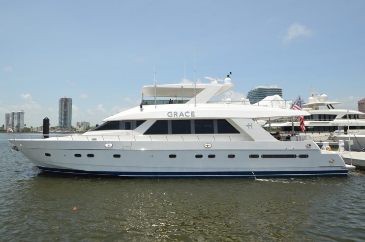 Grace | 2002 82ft (25m) Luxury Motor Yacht built by US shipyard Hargrave Custom Yachts