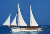 HERMINA | 1993 101’ 8’’ (31m) Classic Wooden Ketch Sail Yacht from Russian shipyard Halkitis