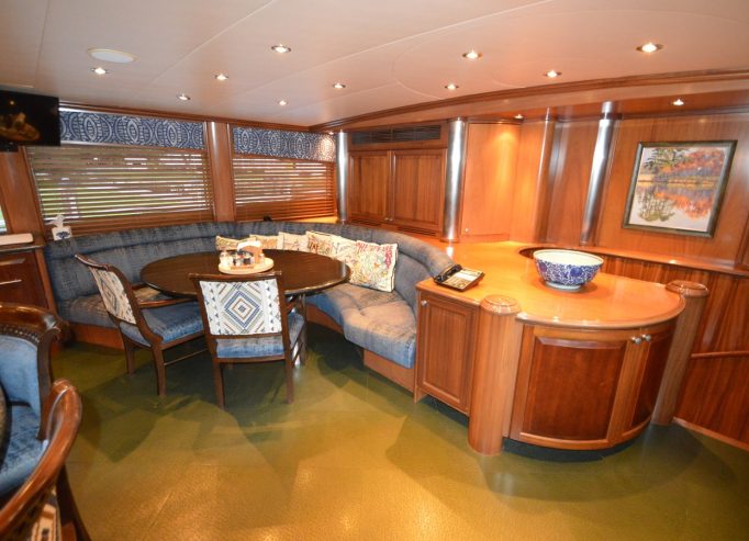 Joan’s Ark | 2003 121ft Luxury Motor Yacht built by Canadian shipyard Crescent Custom Yachts