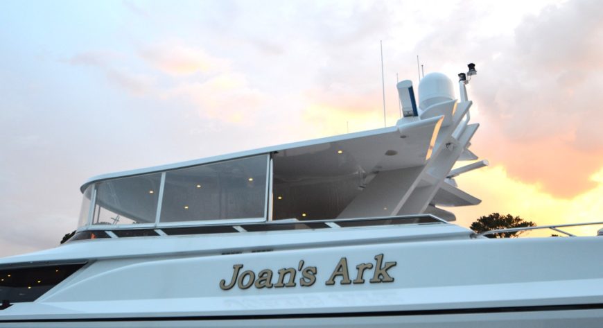 Joan’s Ark | 2003 121ft Luxury Motor Yacht built by Canadian shipyard Crescent Custom Yachts