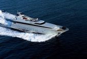 KINTARO | 2005 38.1m (125′) Flybridge Performance Motor Yacht from Italian shipyard Cantieri di Pisa