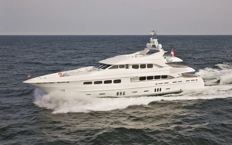 LATITUDE | 2010 43.5m (142′ 9″) Performance Luxury Motor Yacht from Dutch shipyard Acico Yachts