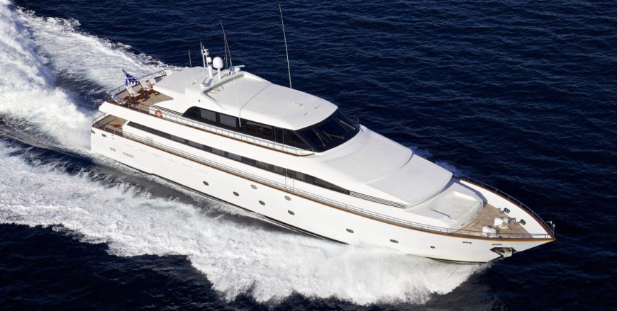 LET IT BE | 1998 118’ (35.97m) Luxury Motor Yacht from Italian shipyard Tecnomarine