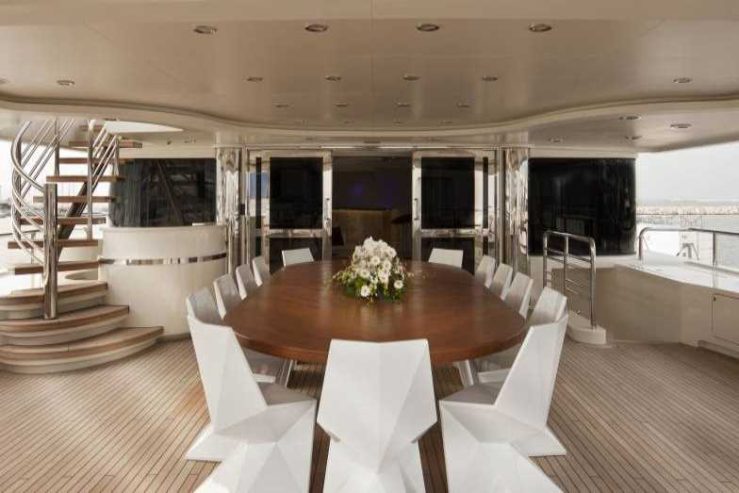 LIGHT HOLIC (ex Darlings Danama) | 2011 59.5m (195′ 3″) Luxury Steel Motor Yacht from Italian shipyard CRN